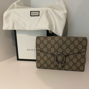 Dionysus GG Supreme chain wallet